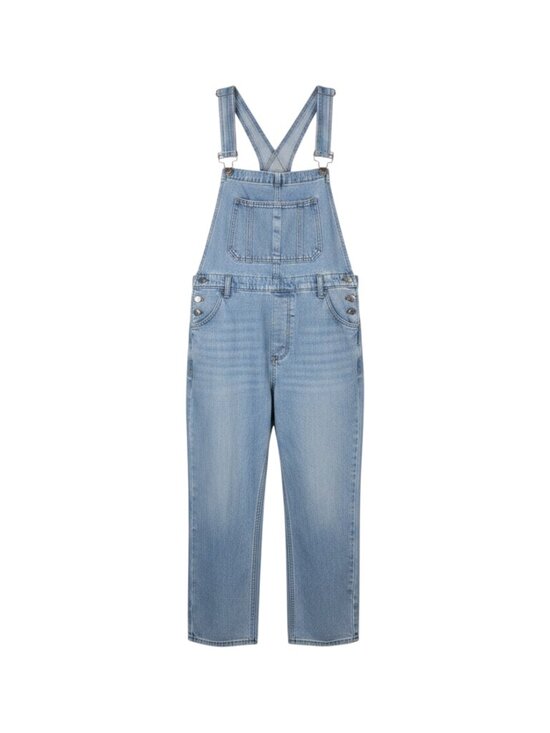 ANRABESS Pants - ANRABESS Denim Overalls Women's XL Light Wash